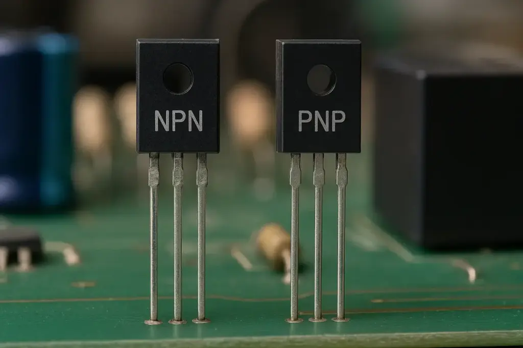Differenza tra transistor NPN e PNP: il dettaglio spesso trascurato che cambia una riparazione