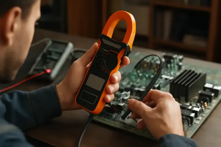 Come si usano i tester a pinza in elettronica di precisione? Il vantaggio nascosto rispetto ai multimetri classici