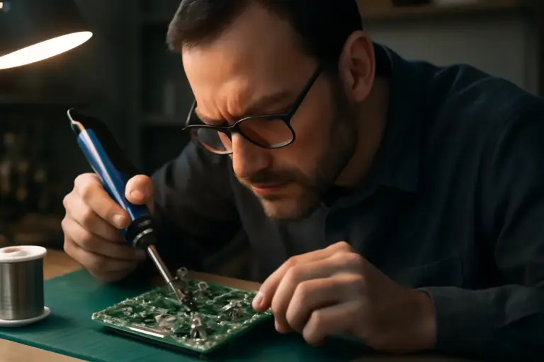 Saldatore a stagno professionale per riparazioni elettroniche: la funzione essenziale che pochi conoscono