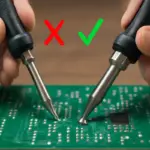 Che differenza c’è tra punta conica e a scalpello per saldatura? Scegli quella giusta per evitare danni al PCB