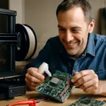 L’utilizzo della stampa 3D per rifare componenti elettronici: il beneficio concreto per i riparatori
