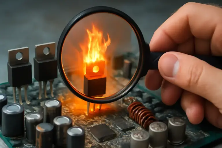 Transistor che scaldano troppo: scopri la causa nascosta e prolunga la vita dei componenti